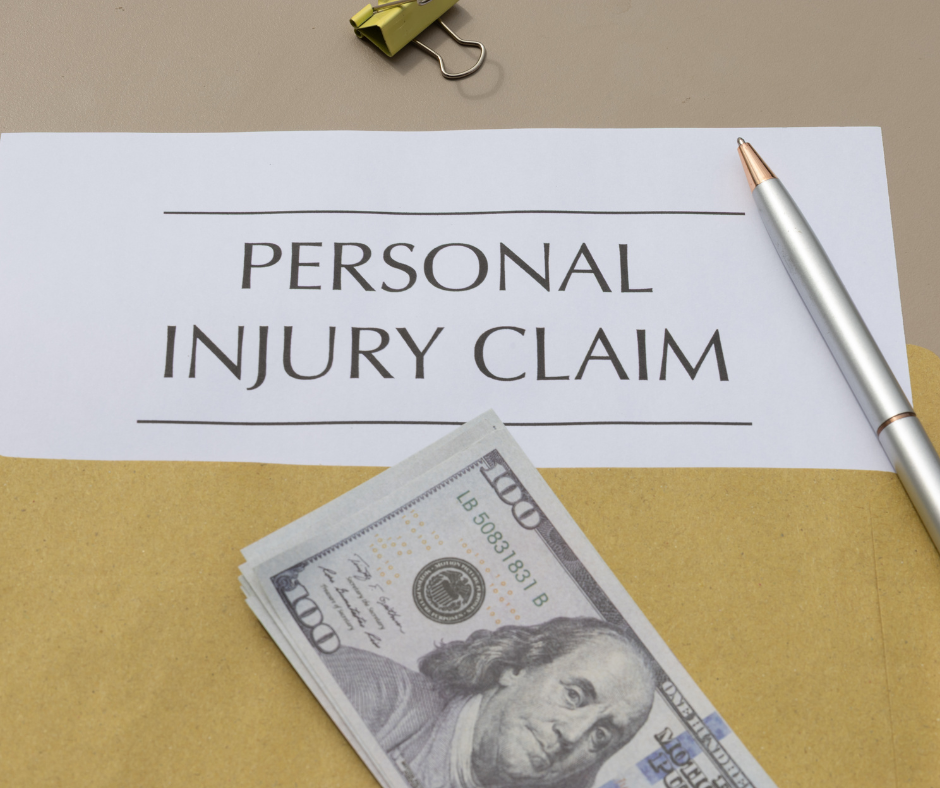 personal injury claim fee
